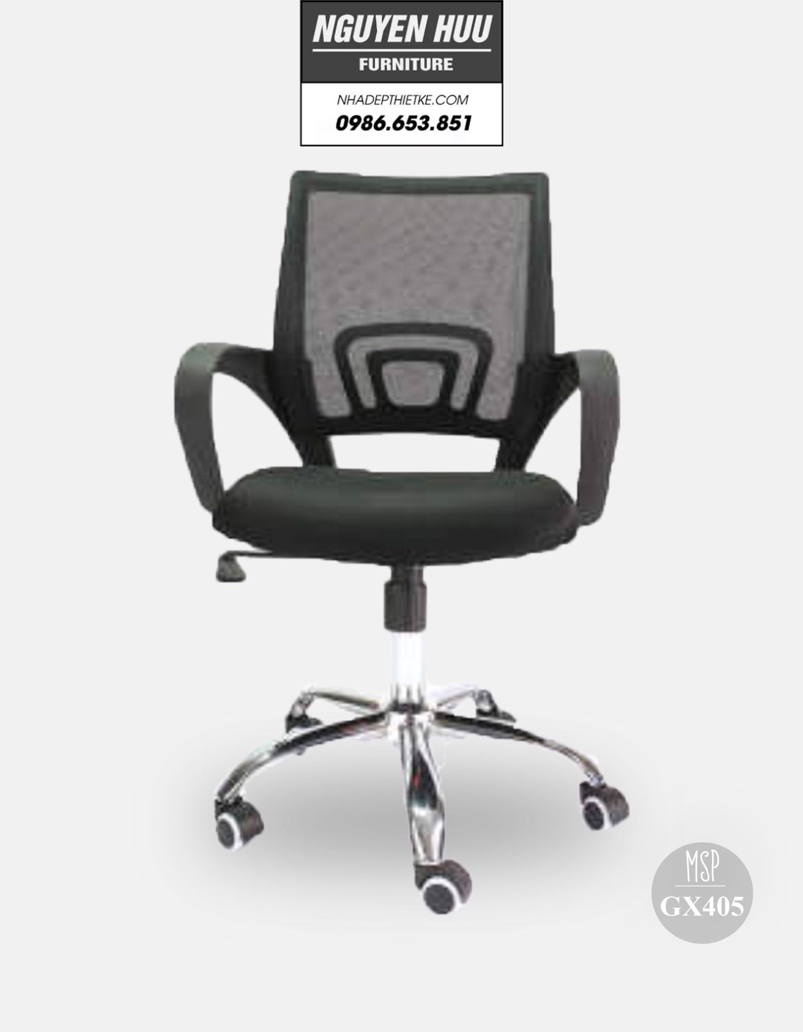 Ghế văn phòng - Chân xoay GX405