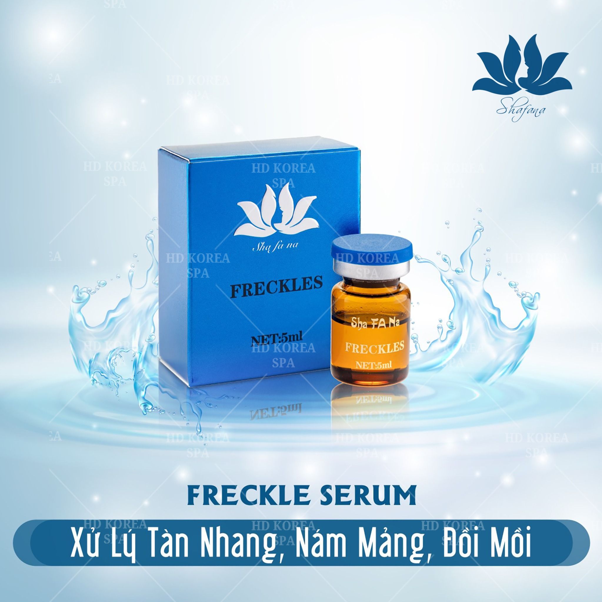 Serum Xử Lý Tàn Nhang/ Nám Mảng/ Đồi Mồi Shafana- Freckle Serum