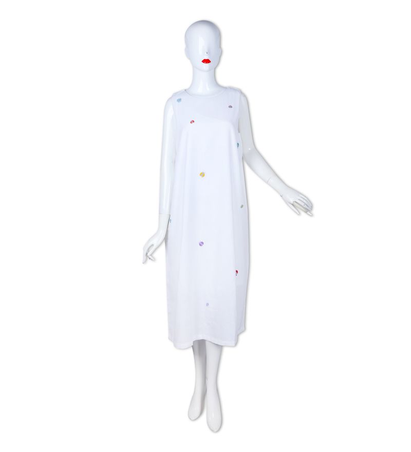 Đầm freesize N100-trắng-M9-Ch.H-thêu chuồn chuồn, bươm bướm(040620)