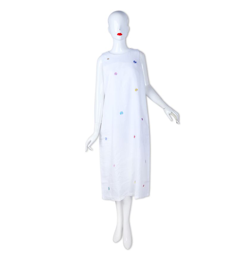 Đầm freesize N100-trắng-M7-Ch.H-thêu chuồn chuồn, bươm bướm(040620)