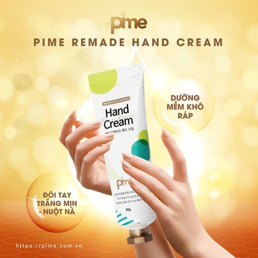  KEM DƯỠNG DA TAY KHÁNG KHUẨN PIME REMADE HAND CREAM 50G 