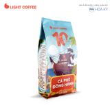 Cà phê Đồng Hành kỷ niệm 10 năm Light Coffee, vị đắng mạnh, thơm quyến rũ gói 500g - Phiên bản Đặc biệt, số lượng có hạn