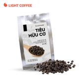 Tiêu hữu cơ, Tiêu đen, tiêu Hạt sạch, tiêu vườn, Tiêu cay, thơm chất lượng được trồng xen canh nông trại Light Farm, cùng nhà sản xuất Light Coffee