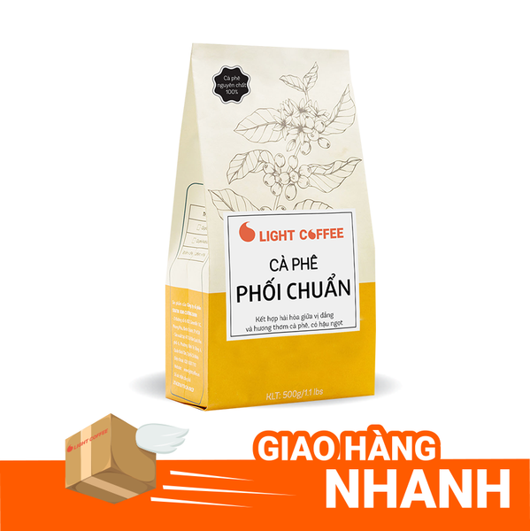 500gr - Cà phê bột -  Phối chuẩn - Light Coffee