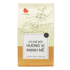 500gr - Cà phê rang xay - Hương vị mạnh mẽ - Light Coffee