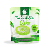 50gr - Bột trà xanh sữa Aiko, sử dụng matcha chính hãng Nhật Bản thơm ngon, tiện lợi.