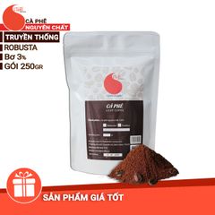 250gr - Cafe bột - Vị bơ - Light Coffee
