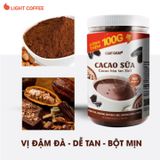 CaCao sữa 3in1 thơm ngon, tiện lợi Light Cacao - hũ 650g