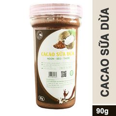 Hũ 90gr - Bột cacao sữa dừa GreenD Food