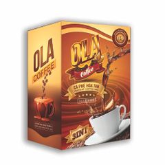 Hộp 18 gói (16g) - cà phê sữa hòa tan 3IN1 - OLA Coffee