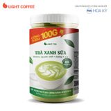 Bột trà xanh sữa 3in1, matcha xuất xứ Nhật Bản, hũ 650g, từ nhà sản xuất Light Coffee