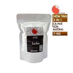 02 gói (1kg) Cà phê sữa hòa tan 3IN1 - Light Coffee