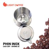 Phin inox cỡ lớn pha cà phê Light Coffee - Phin pha cà phê loại lớn