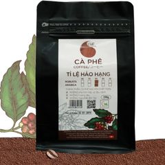 250g - Cà phê bột Tỉ lệ Hảo Hạng - 50% Robusta + 50% Arabica - Light coffee