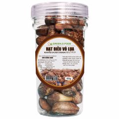 Hạt điều vỏ lụa rang muối GreenD Food chính gốc Bình Phước - Hũ 60gr