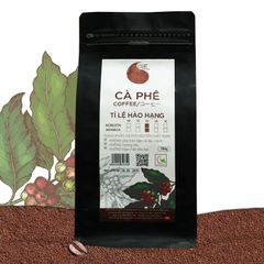 500g - Cà phê bột Tỉ lệ Hảo Hạng - 50% Robusta + 50% Arabica - Light coffee
