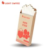 Ống hút giấy Hộp nhỏ tiện lợi, an toàn (9 ống/hộp) - Light Mart