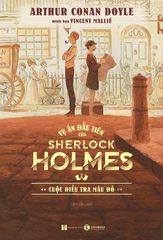 Vụ án đầu tiên của Sherlock Holmes: Cuộc điều tra màu đỏ (bìa mềm)