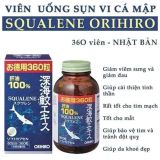 [CHÍNH HÃNG] SỤN VI CÁ MẬP ORIHIRO SQUALENE NHẬT BẢN 390 viên