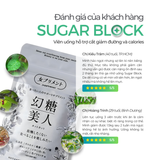 [CHÍNH HÃNG] VIÊN SUGAR BLOCK CẮT GIẢM ĐƯỜNG CHỐNG HẤP THỤ CALORIES GIẢM BÉO, GIẢM CÂN, GIẢM MỠ NỘI ĐỊA NHẬT 90V