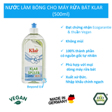 Nước làm bóng cho máy rửa bát Klar 500ml