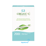 Bông ngoáy tai hữu cơ Organyc (hộp 200 cái)