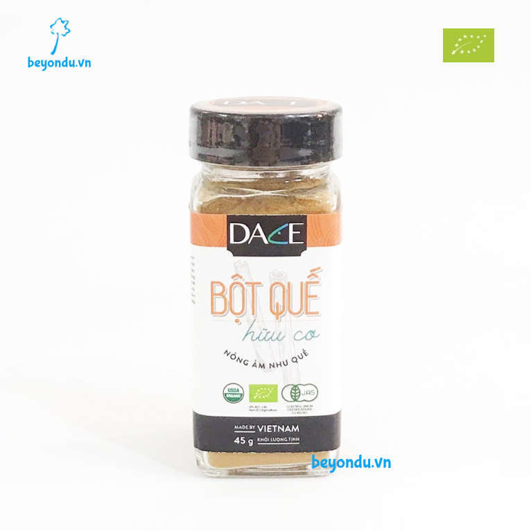 Bột quế hữu cơ DACE 45g