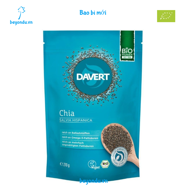 [] Hạt chia hữu cơ Davert