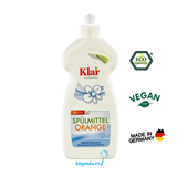 Nước rửa chén bát hoa cam Klar 500ml