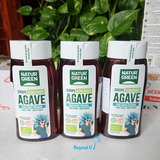Siro cây thùa agave hữu cơ NaturGreen 250ml