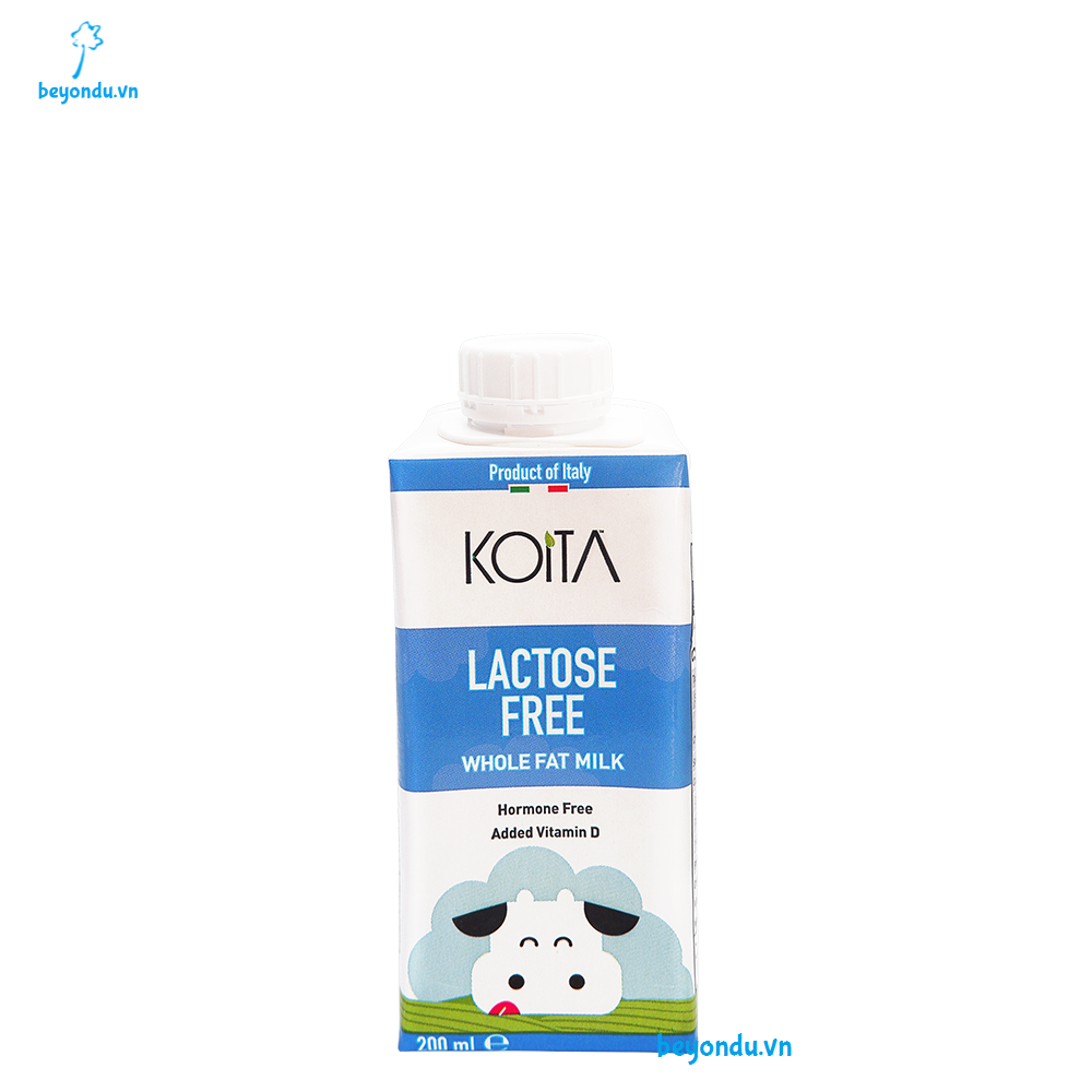 Sữa nguyên kem không lactose Koita 200ml