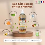 Sữa tắm hữu cơ hạt dẻ caramel Coslys 1L