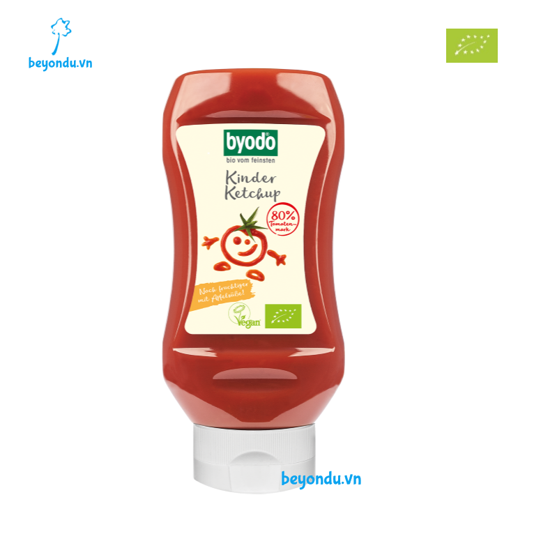 Tương cà chua cho trẻ em hữu cơ byodo 300ml