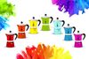 Ấm pha café Bialetti Rainbow BCM-4982 màu vàng – 3 ly cà phê mỗi ngày