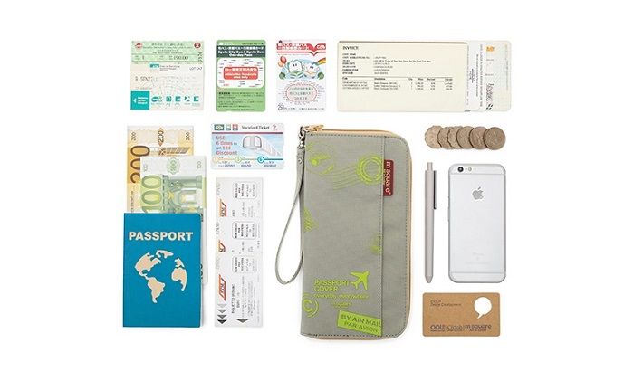 Túi đựng passport vé máy bay Msquare M0581