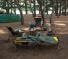Giường xếp cắm trại vân gỗ Naturehike NH19X003-C kiêm ghế băng