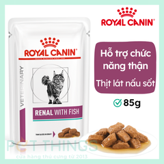 Pate Mèo Royal Canin Cat Renal With Fish 85g