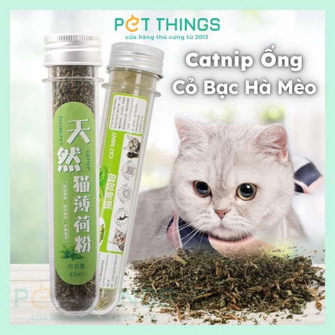 Catnip Cỏ Bạc Hà Mèo Dạng Ống