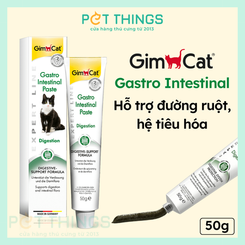 GimCat Gastro Intestinal Paste Gel Hỗ Trợ Tiêu Hóa Cho Mèo 50g