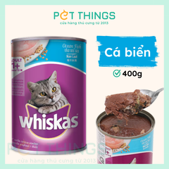 Pate Lon Cho Mèo Whiskas Oceanfish Loaf 400g