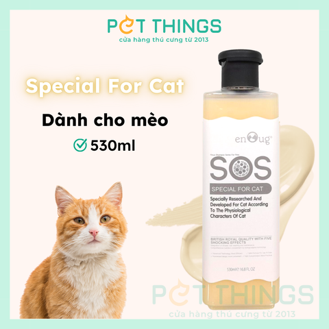 SOS Sữa Tắm Cho Mèo