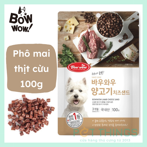 Bow Wow Lamb cheese sand 100g