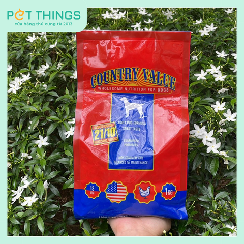 Thức Ăn Hạt Cho Chó Country Value For Adult Dog 1kg