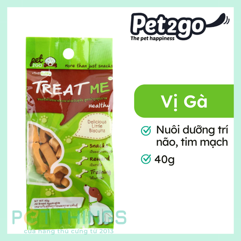 Bánh Thưởng Cho Chó Treat Me Healthy 40g