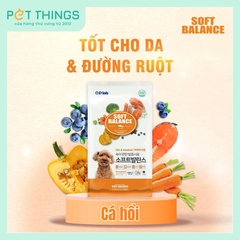 Thức Ăn Hạt Mềm Cho Chó Soft Balance Da Lông & Đường Ruột, 1.2kg