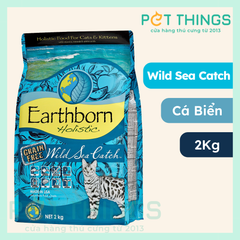 Earthborn Holistic Cat Wild Sea Catch Thức Ăn Hạt Cho Mèo, Cá Biển
