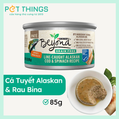 Pate Mèo Purina Beyond Grain Free Line-Caught Alaskan Cod & Spinach Paté 85g