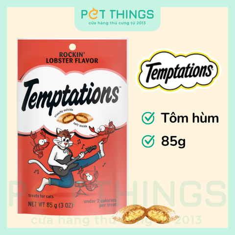 Temptations USA Rockin' Lobster Bánh Thưởng Cho Mèo Vị Tôm Hùm