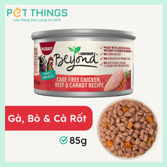 Pate Mèo Purina Beyond Grain Free Chicken, Beef & Carrot In Gravy 85g