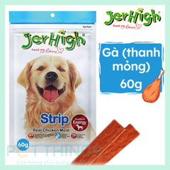 Bánh thưởng / snack chó Jerhigh Strip 60g